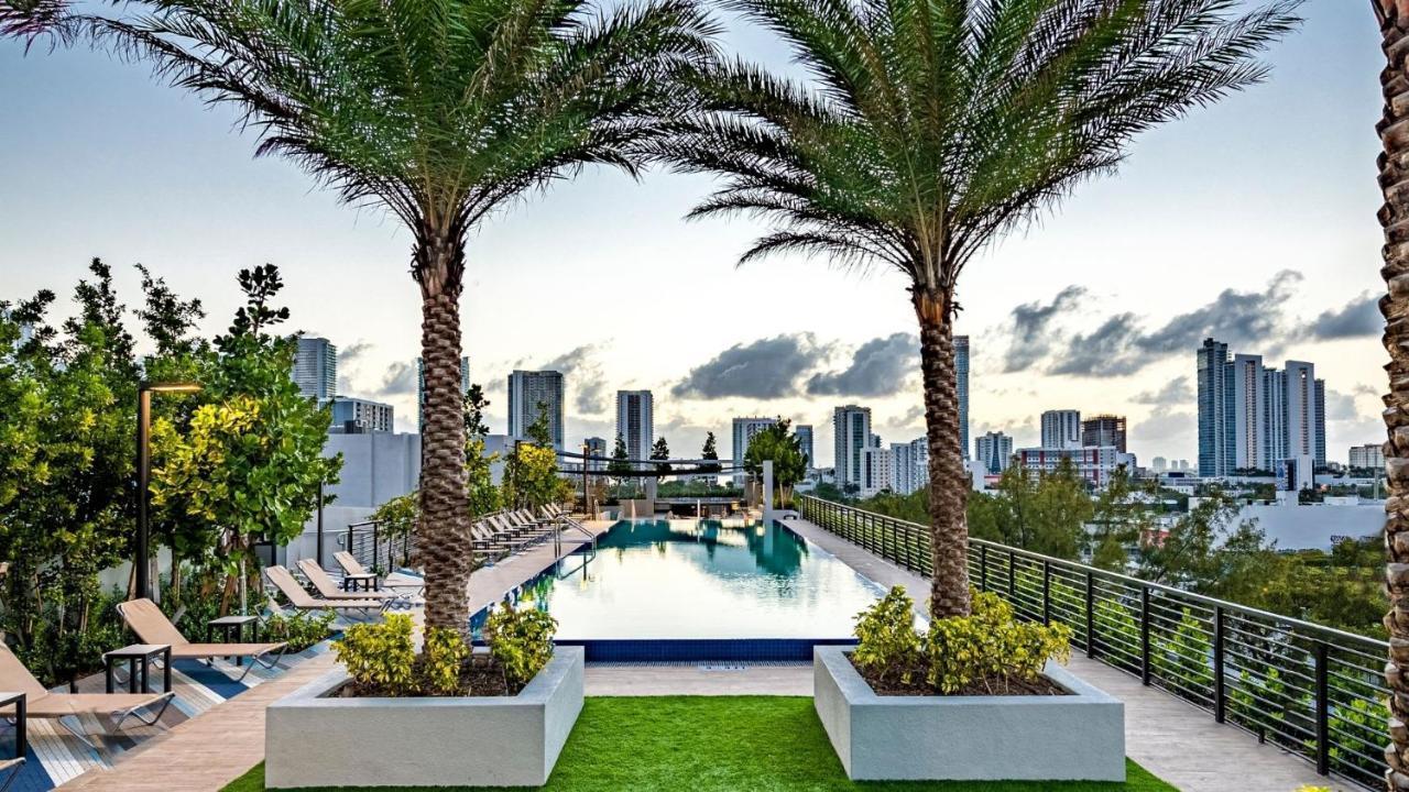 Sentral Studio Apt With Den In Wynwood Майами Экстерьер фото